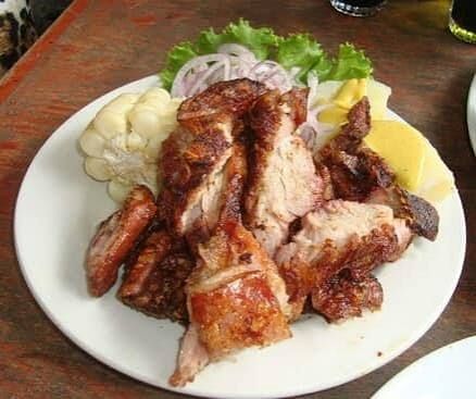 Chancho a la Cruz